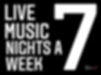 Live Music is Back @ The Luna 7 days a week